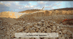 Desktop Screenshot of lepietredisanterenziano.com